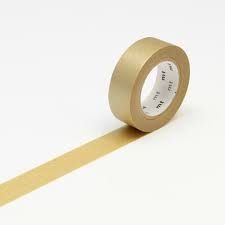 WASHI TAPE MT LISO GOLD