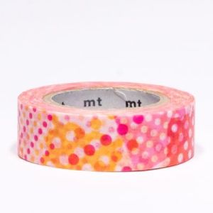 WASHI TAPE MT DECO NEGAPOJI PINK