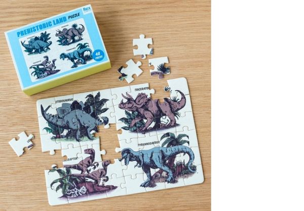 PUZZLE DINOSAURIOS BRILLA OSCURIDAD