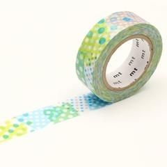 WASHI TAPE MT NEGAPOJI DOT BLUE