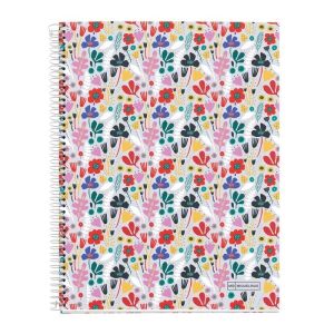 CUADERNO ANILLAS A4 CUADROS ALICE