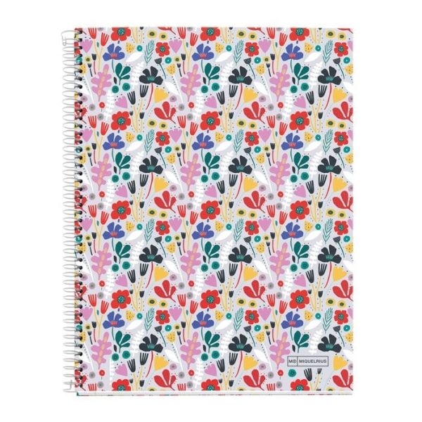 CUADERNO ANILLAS A4 CUADROS ALICE