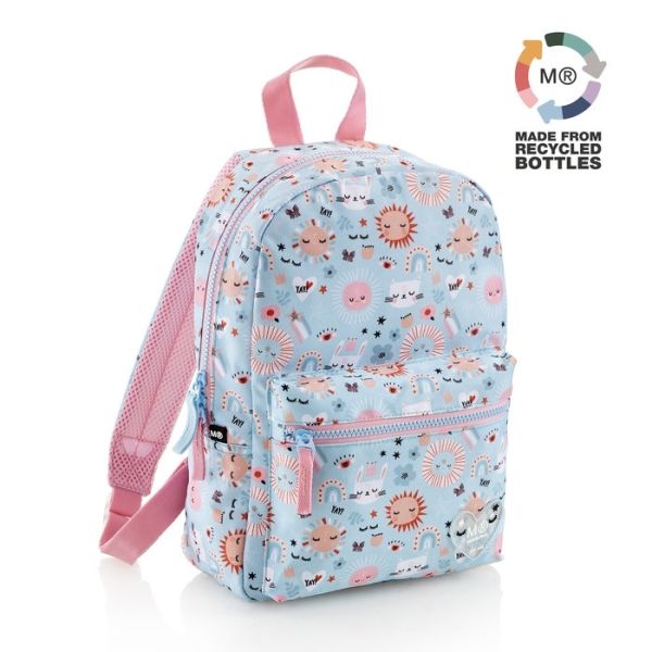 MOCHILA GUARDERIA CON BOLSILLO SUN VIBES