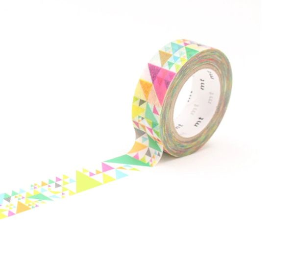 WASHI TAPE MT DECO SANKAKU PINK