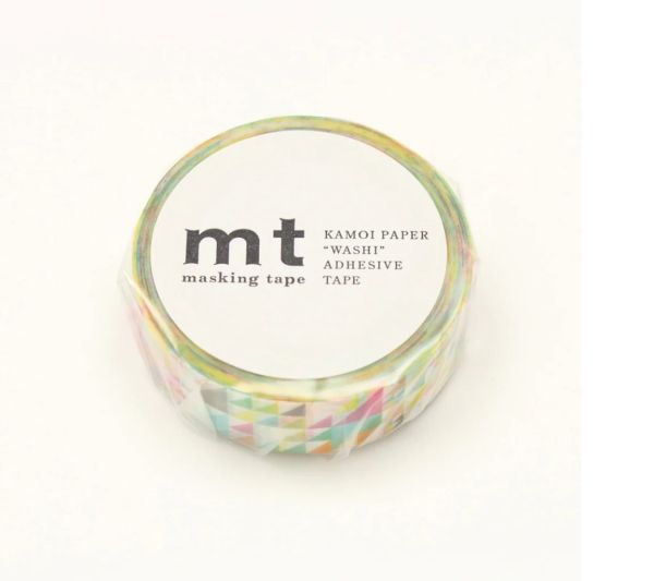 WASHI TAPE MT DECO SANKAKU PINK