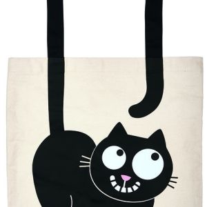 BOLSA DE TELA DE LA COMPRA CARRY ME ED THE CAT