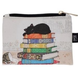 MONEDERO PEQUEÑO PLANO CHATONS BOOKS