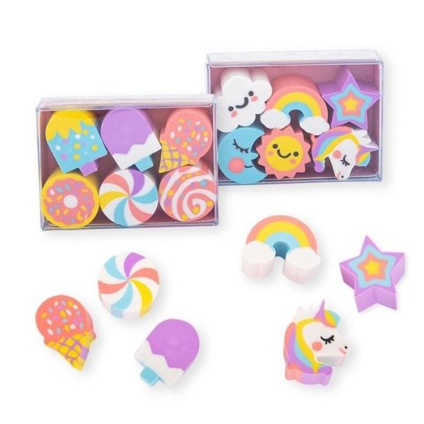 SET 6 GOMAS UNICORNIO Y DULCES