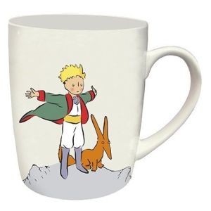 TAZA REDONDA 340 ML + CAJA EL PRINCIPITO ZORRO