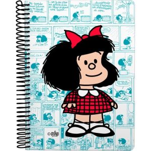 CUADERNO CUADRO 4MM PP A5 90 GR MAFALDA 23 VIÑETAS