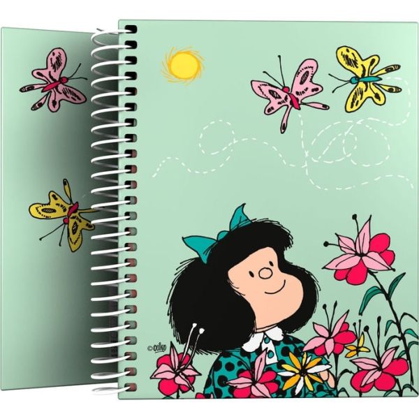 CUADERNO FORRADO A6 CUADRO 5MM MAFALDA 23 PRIMAVERA