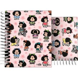 CUADERNO FORRADO A7 CUADRO 5MM MAFALDA 23 UNICA