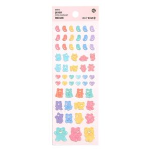 PEGATINAS SUNNY HOLOGRAM JELLY BEAR