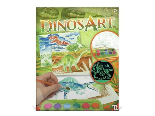 ACUARELAS MAGICAS DINOSAURIOS