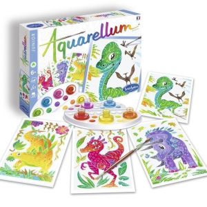 JUEGO AQUARELLUM JUNIOR DINOSAURIOS