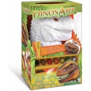 HUCHA DE DINOSAURIO PARA PINTAR