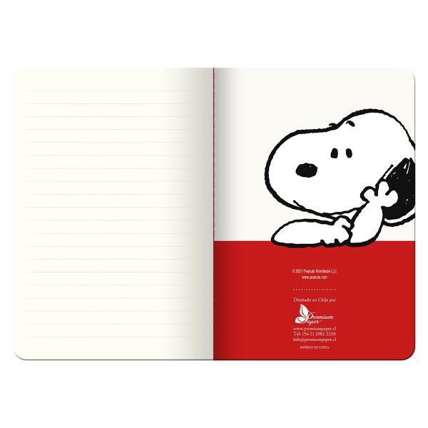 CUADERNO TAPA BLANDA MINI SNOOPY - 3