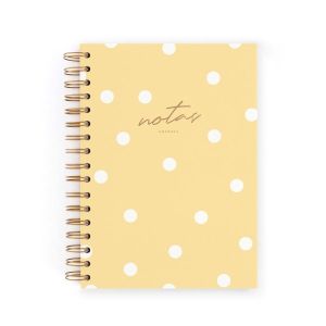 CUADERNO A5 VAINILLA. PUNTOS