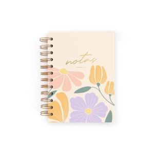 CUADERNO MINI FLORES.PUNTOS