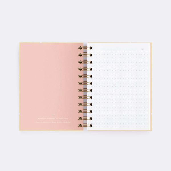 CUADERNO MINI VAINILLA.PUNTOS