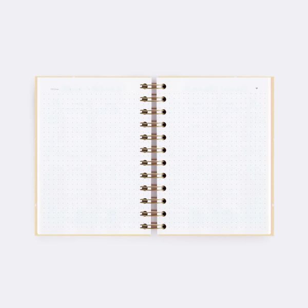 CUADERNO MINI VAINILLA.PUNTOS