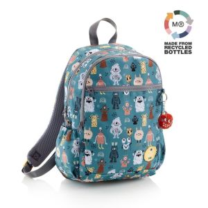 MOCHILA TRIPLE LISBOA CON BOLSILLO LATERAL MONSTERS