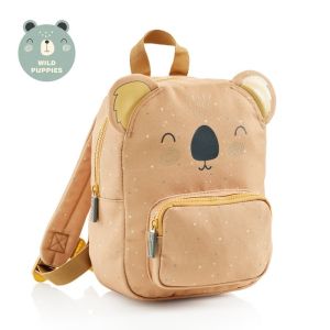 MOCHILA GUARDERIA INFANTIL CON BOLSILLO WILD PUPPIES KOALA