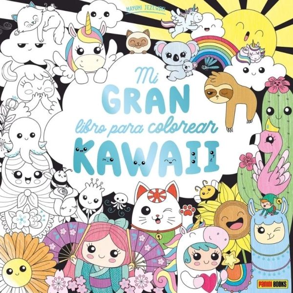 MI GRAN LIBRO DE COLOREAR KAWAII