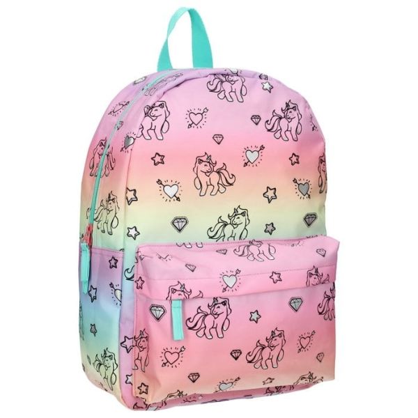 MOCHILA INFANTIL UNICORNIO ARCOIRIS DEGRADADO