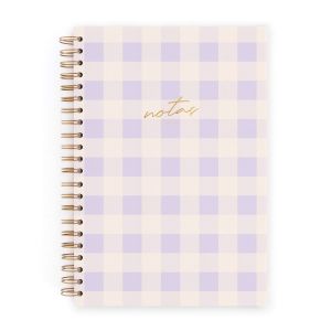 CUADERNO L. PICNIC LILA. PUNTOS