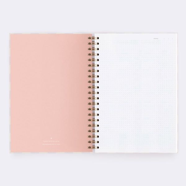 CUADERNO L. PICNIC LILA. PUNTOS