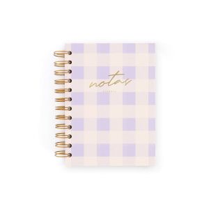 CUADERNO MINI. PICNIC LILA. PUNTOS