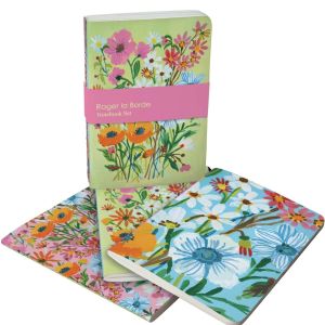 TRIO CUADERNOS A6 FLOWER FIELD