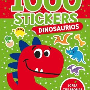 1000 STICKERS DINOSAURIOS