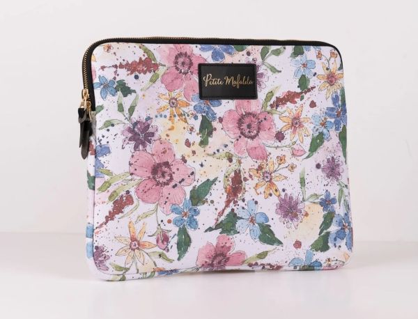 FUNDA ORDENADOR PORTATIL FLORES GRANDES