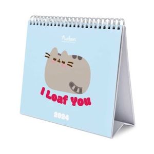 CALENDARIO ESCRITORIO DELUXE 2024 PUSHEEN PURRFECT