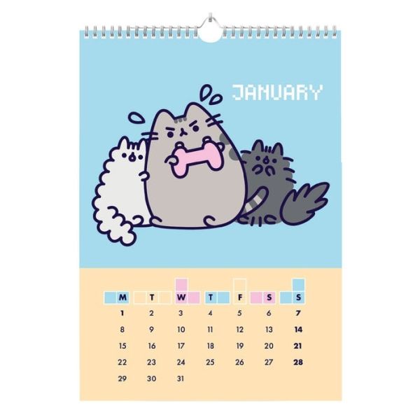 CALENDARIO A3 2024 PUSHEEN