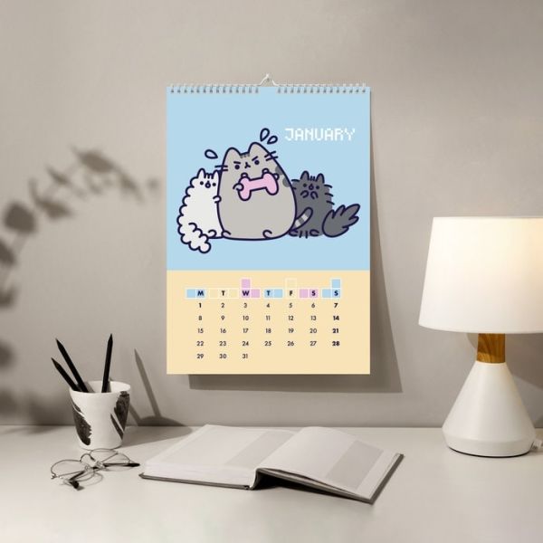 CALENDARIO A3 2024 PUSHEEN