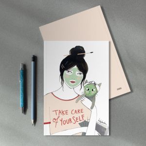 CUADERNO LADY DESIDIA "TAKE CARE OF YOURSELF"