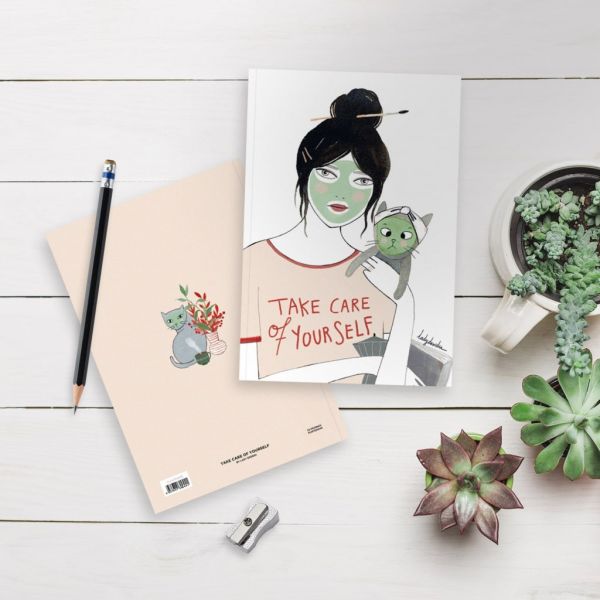 CUADERNO LADY DESIDIA "TAKE CARE OF YOURSELF"