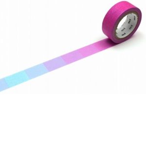 WASHI TAPE MT FLUORESCENT GRADATION PINK X BLUE