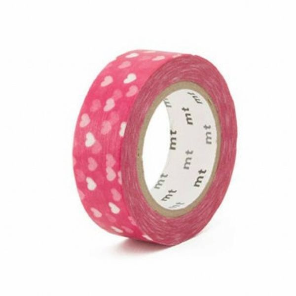 WASHI TAPE MT DECO HEART SPOT