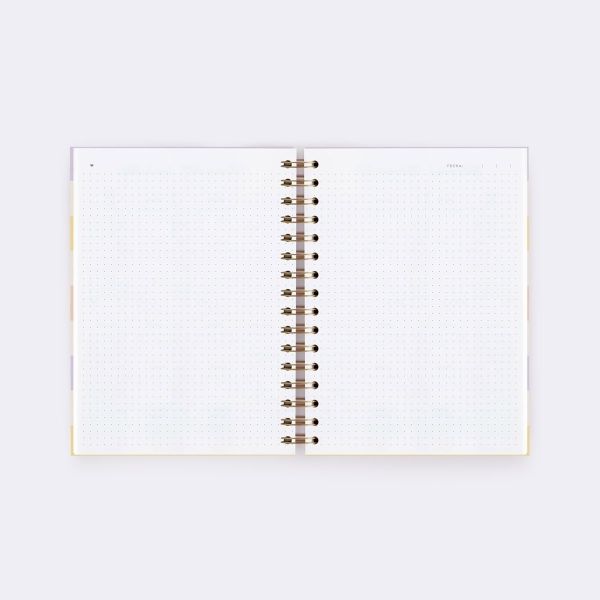 CUADERNO A5 RAYAS CHIC. PUNTOS