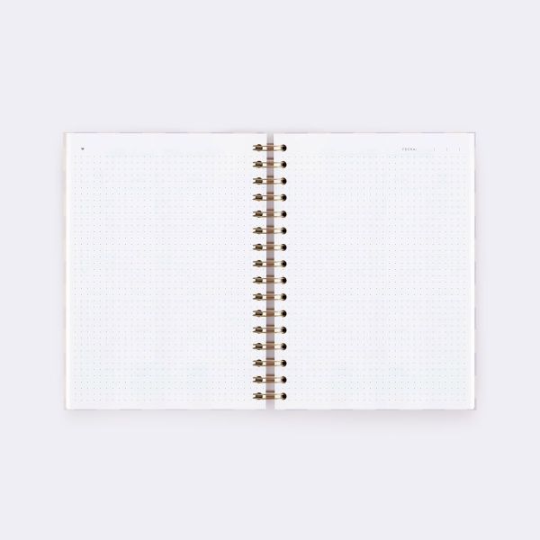 CUADERNO A5. CUADROS PICNIC. PUNTOS