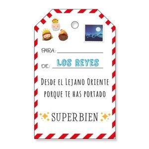 SET 18 TARJETAS REYES NAVIDAD