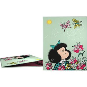 CARPETA A4 4 ANILLAS MAFALDA PRIMAVERA