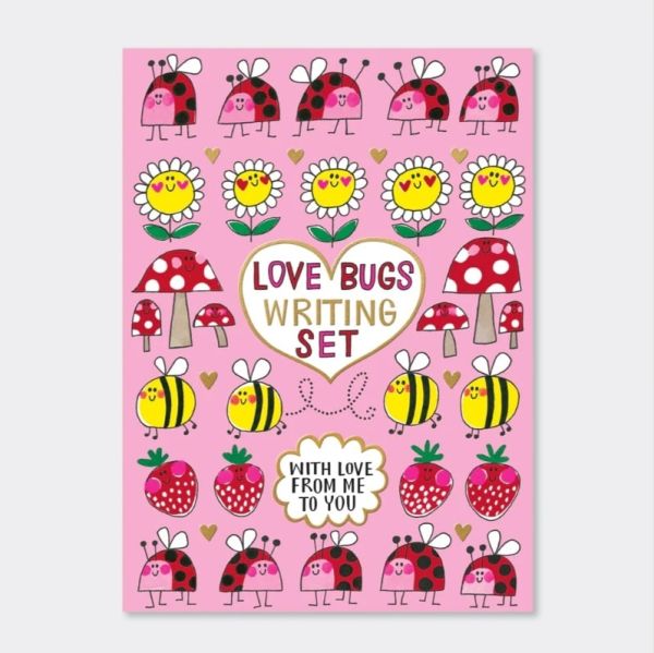 SET DE ESCRITURA LOVE BUGS