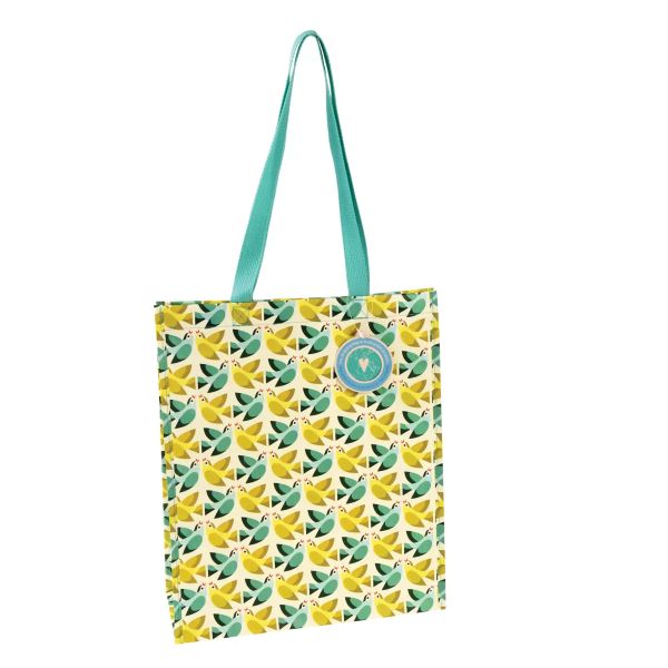 BOLSA DE COMPRAS RECICLADA LOVE BIRDS