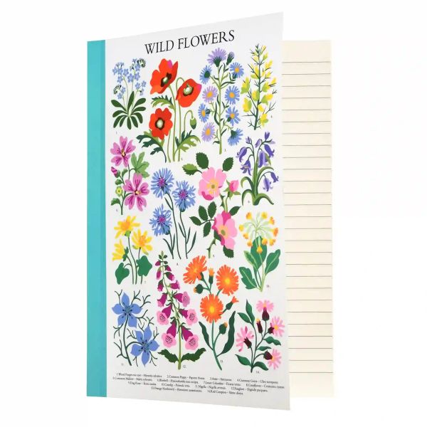 CUADERNO A5 WILD FLOWERS