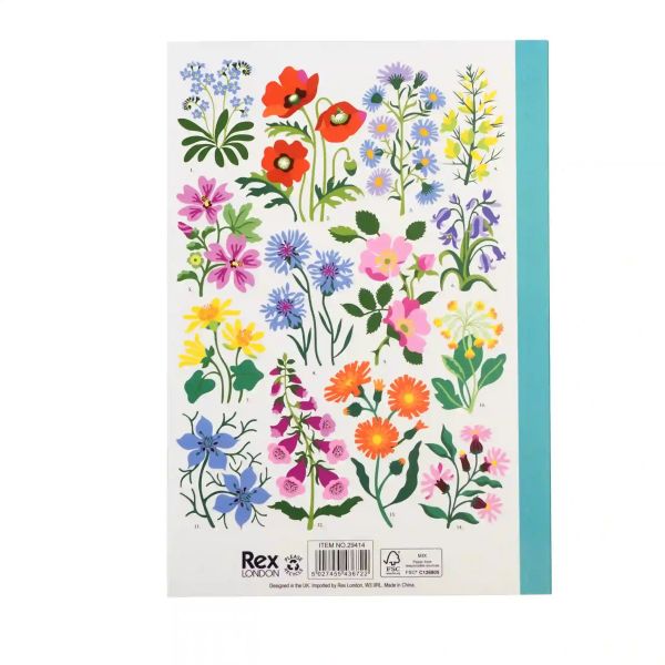 CUADERNO A5 WILD FLOWERS